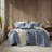 Cozy Reversible Coverlet Polyester Rustic Bedroom Retreat