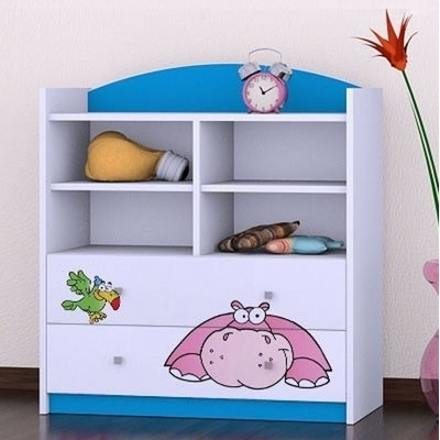 Annalise 96cm H X 86cm W Animals Kids Cube