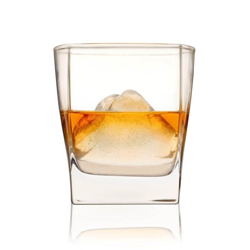 Glacier Mountain Ice Mold with Glass Set