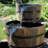Wood Weather Resistant Floor Fountain