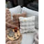 Housse de coussin lavable à la machine, couleur crème, 19,7 po x 19,7 po | 100% polyester, tissu durable et doux | Parfait pour le salon, la chambre à coucher et les espaces extérieurs | Facile d'entretien et décoration élégante-116327977