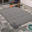 Aaima Patio Black / White Rug-1457238336