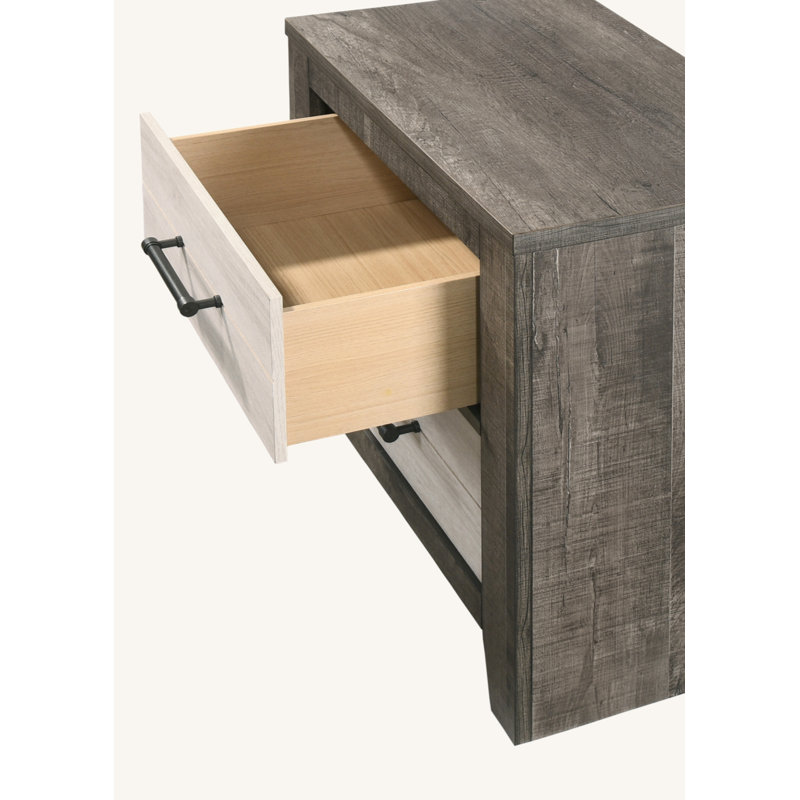 Rhett - Table de chevet - Blanc