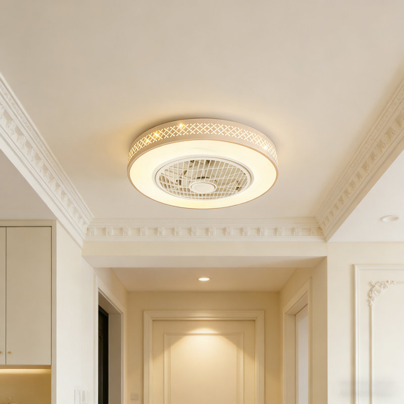 Ventilateur de plafond 20,4 "avec télécommande et lumières DEL