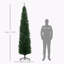 Arbre de Noël artificiel haut 8 pi avec 250 lumières DEL colorées