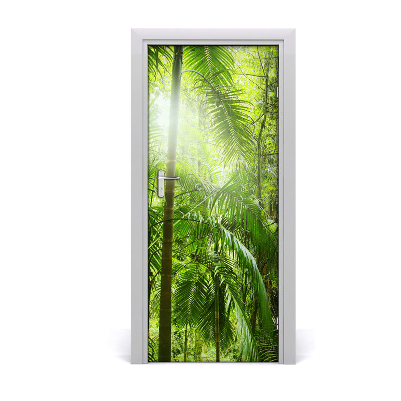 Rainforest Door Decal