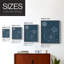 Impression graphique Alliums I - bois massif