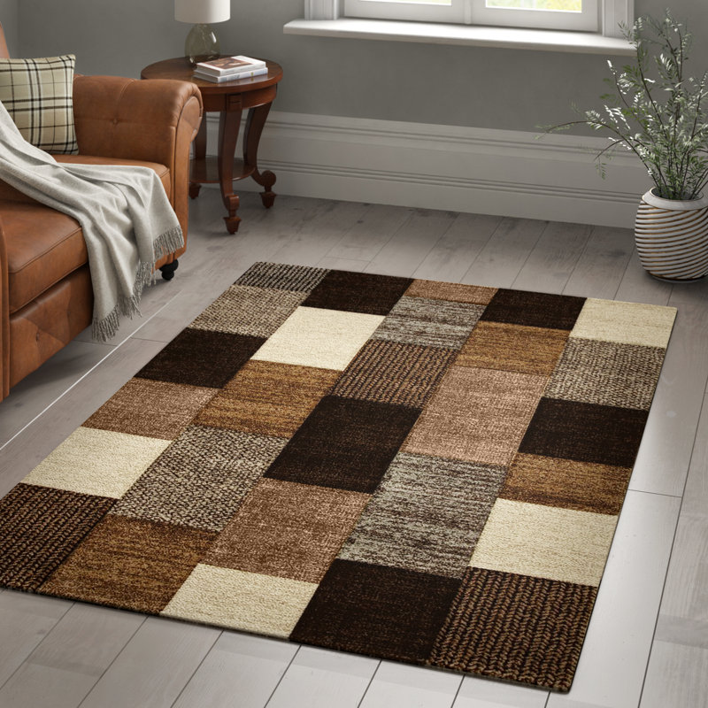 Don Geometric Area Rug, Rectangle 120 x 170cm