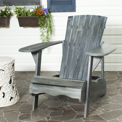 Chaise Adirondack en bois Melida