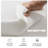 110.24" White 100% Polyester Modular Sofa cushion couch