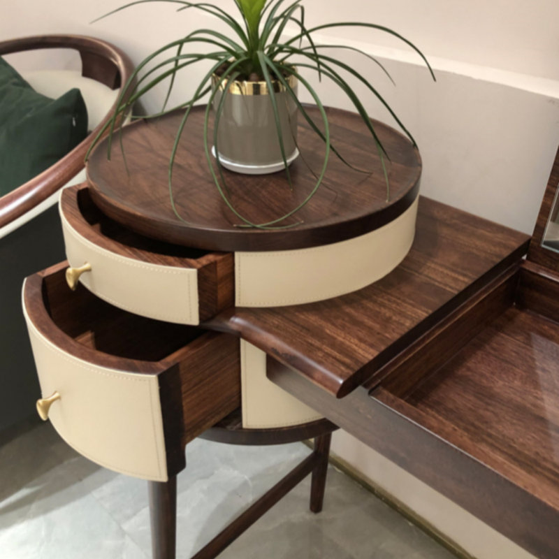 Ensemble de meuble-lavabo de luxe tout en bois massif