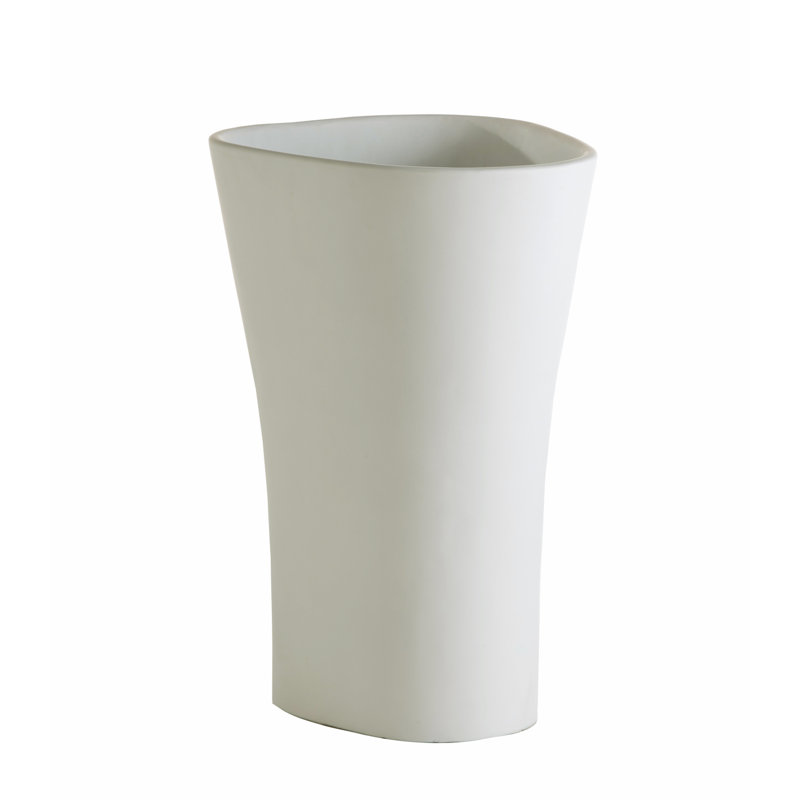 Pot à fleur en résine Bones, H 27,5 po x l 17,25 po x P 20,5 po