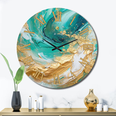 Metal Wall Clock