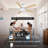 Nicotra 52" Smart Ceiling Fan with LED Lights APP/Remote with Alexa and Google Assistant-276701255