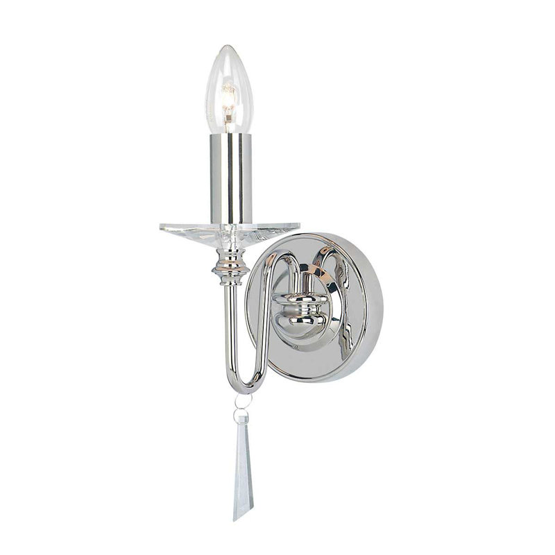 Armed Sconce, Nickel