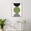 «Circle composition 11» par Vitor Costa, reproduction d'art sur toile encadrée-151744839