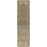 Antique One Of A Kind One-of-a-Kind 3'7" X 13'6" Hand Knotted Area Rug