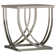 Anjaliyah Glass Top End Table