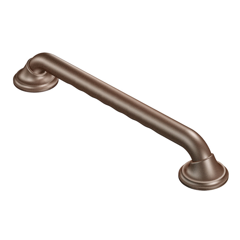 Barre d'appui de créateur, Chrome, H 3,15 po x l 15,15 po x P 2,75 po