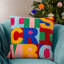 Evergreen Classic Tree Polka Dots Square Cushion Cover