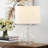 Fern Rock Glass Table Lamp