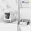 Stainless Steel, Polypropylene Enclosed Litter Box