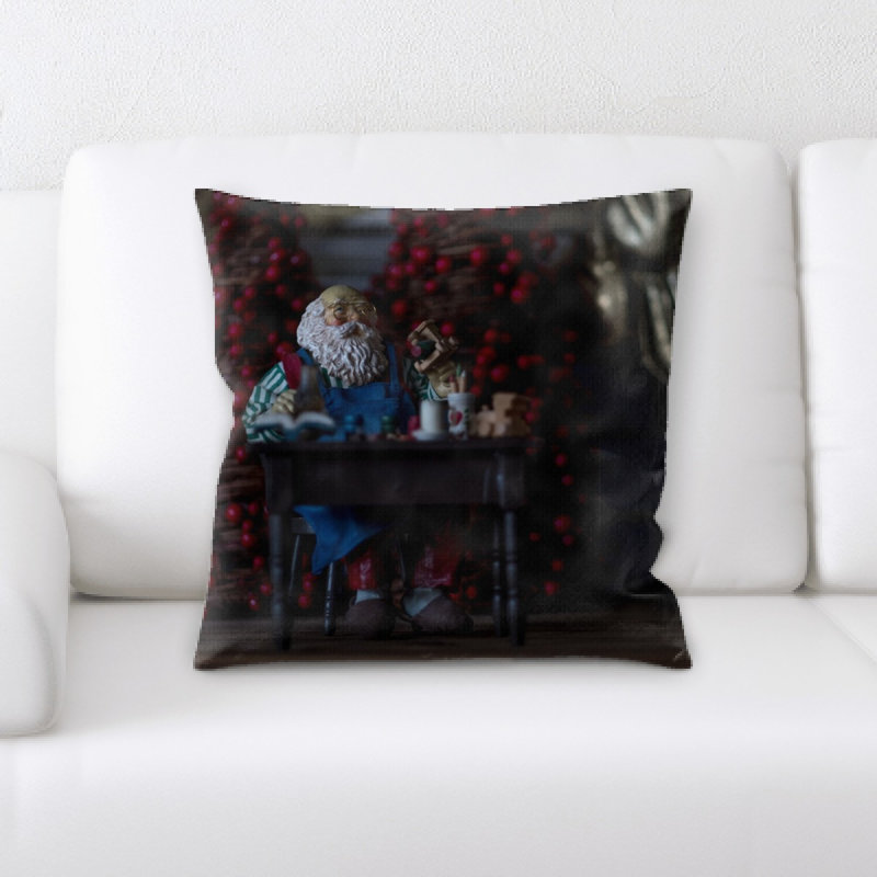 Coussin statue