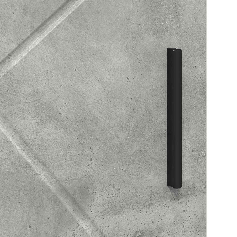 30cm Bathroom Vanity Base Only, Concrete Grey