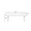 Bureau rectangulaire en bois massif brun noisette-1468772857