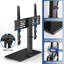 Support de bureau fixe noir à DEL pouvant supporter jusqu'à 8,14 lb
