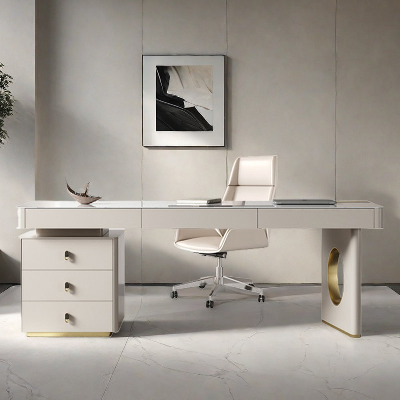 Embry, White/Gold