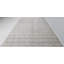 Hand Knotted Striped Area Rug in Gray