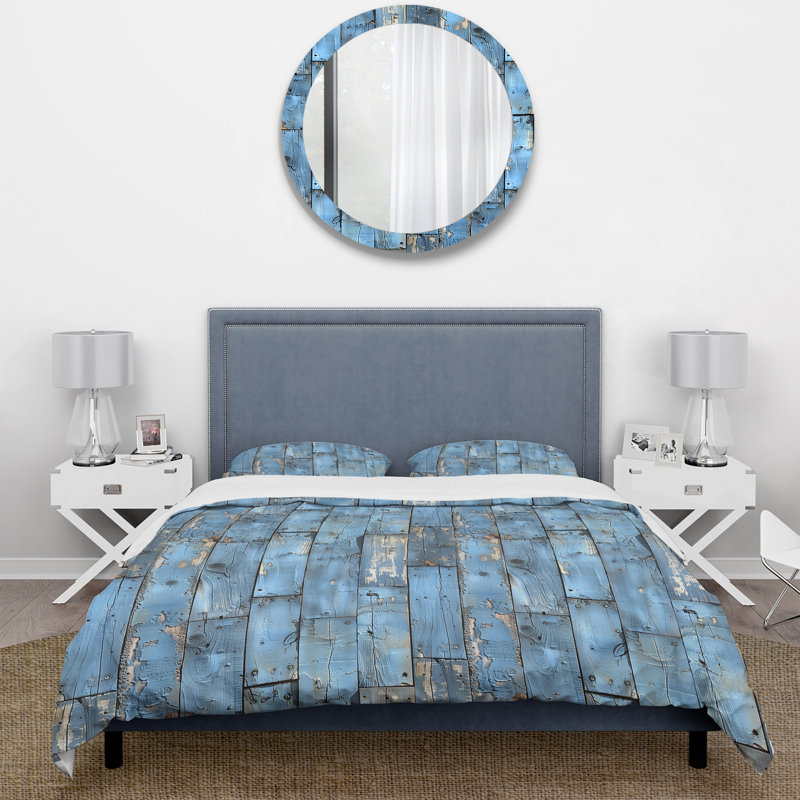 Ensemble de housse de couette Country, Housse de couette très grand + 2 taies décorativ
