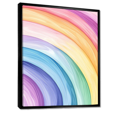 Luminous Dream Of Rainbow I - Rainbow Print Wall Art