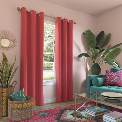 Wayfair Basics Blackout Grommet Curtain Panel