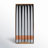 12 Piece Unscented Taper Candle Set