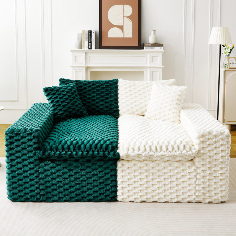 Couleur luxueuse - Velours bloc de tortue, multifonctionnel pour les réunions de famille, options d'arrangement, ergonomique