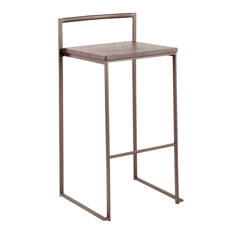 Tabouret de comptoir Remzie, Mauve