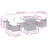 Vidaxl Garden Sofa Set Black