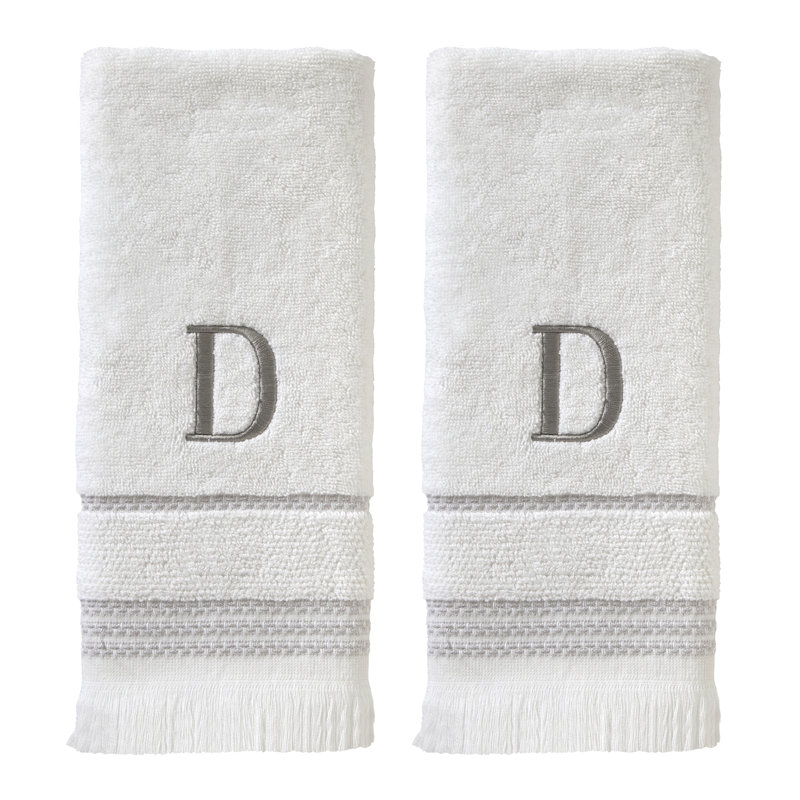Gracie 100% Cotton Hand Towels, D