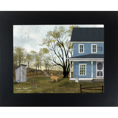 Grandma's Backyard Framed Art Billy Jacobs Picture