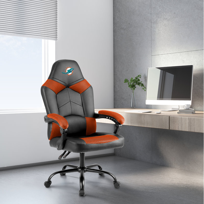 Executive Chair with Headrest, NFL Miami Dolphins