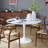 Praga Marble Dining Table-426139290