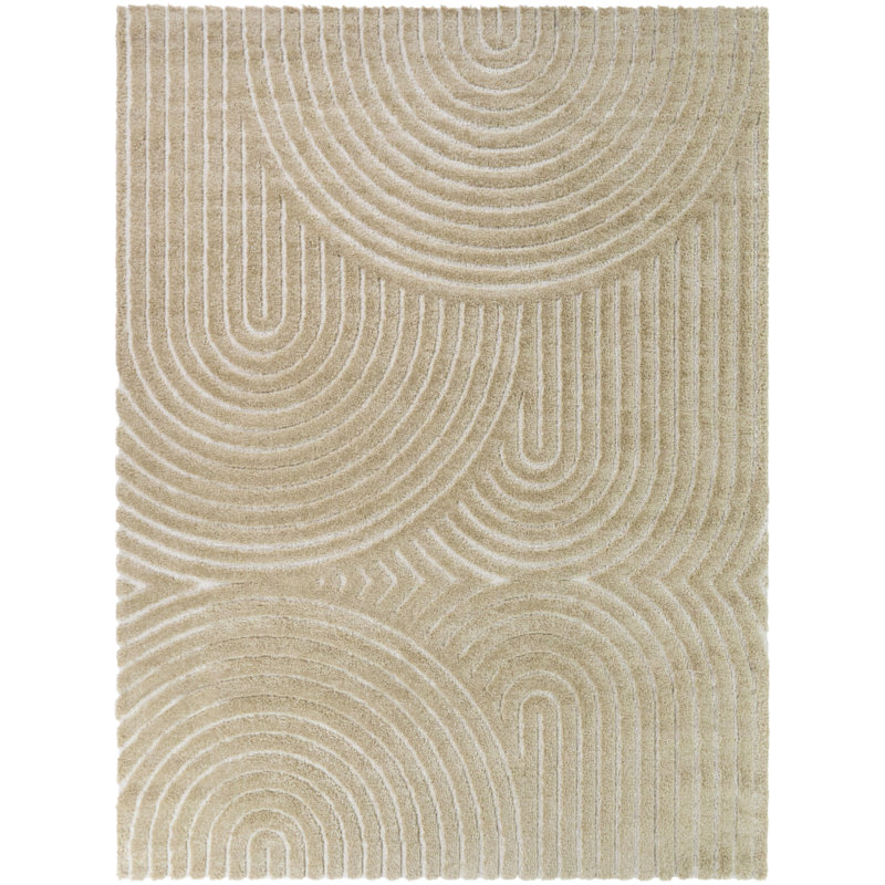 Tapis beige Caserio, Rectangle 6'7" x 9'