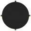 Table de bout ronde noire