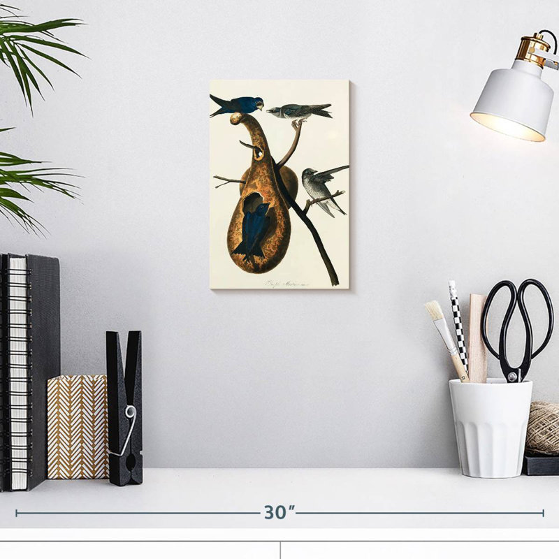 Keiri Purple Martin, 12" H x 8" W