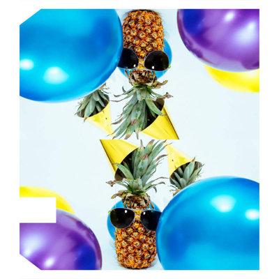 Housse pour boîte aux lettres à ananas magnétique amusante