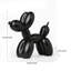 Sculpture moderne de chien ballon en résine noire, décor de table 7,95 × 6,54 × 2,76 pour le bureau de la chambre à coucher-1573482371-1573482488