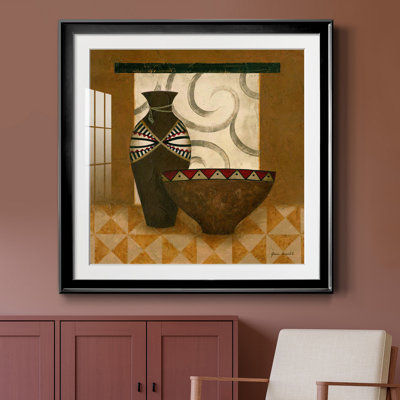 Terre en vase I - cadre photo, reproduction d'art sur papier