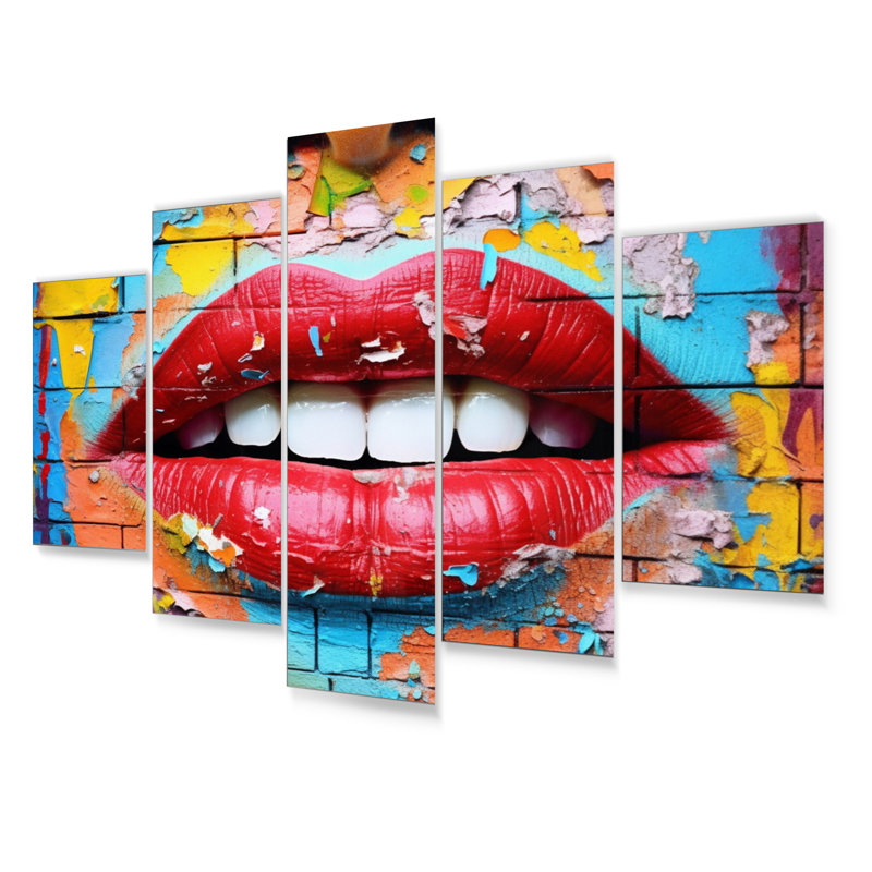 Glam Fashion Wall Decor on Metal